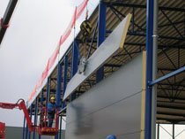 работы с сендвич панелями в Саранске